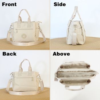 Ladies Crossbody Bag Travel Bag For Women Stylish Handbag Functional Bag - Mint - Size L