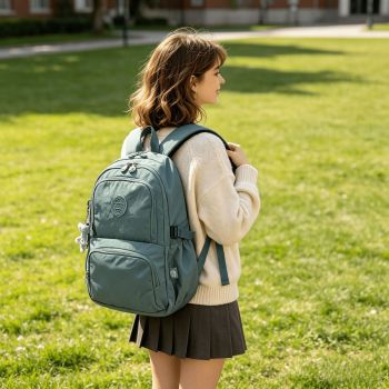 Travel Backpack 8 Colors Durable Backpack Spacious Backpack Stylish Backpack - purplish red - Size L