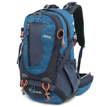 Hiking Backpack 35L Backpack Travel Backpack Outdoor Backpack Royal Mountain - Black - Size M