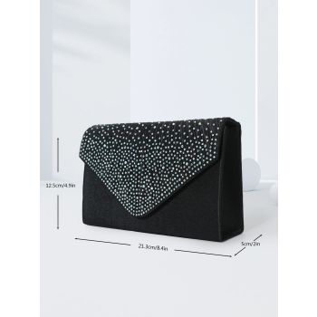 Clutch Purse Evening Bag for Women Prom Sparkling Handbag With Detachable Chain for Wedding and Party