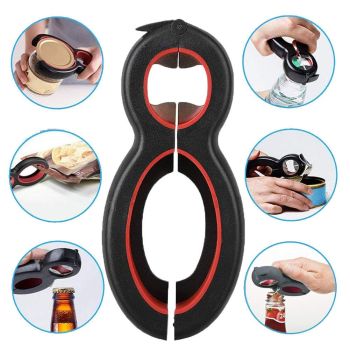 Jar Opener Function Bottle Opener Manual Opener Get Lids Off Easily Portable Lid Twist Off Non-Slip for Weak Hands Seniors