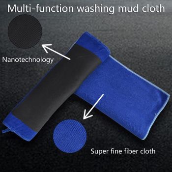 Fine Grade Clay Bar Surface Prep Finish Clay Bar Clay Eraser for Car Detailing Clay Bar Alternative (Blue Mesh)