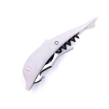 Can Opener Bottles, Beer Bottle Opener Red Wine Bottle Opener Multi-Function Bottle Opener Tool (Dolphin 2pcs)