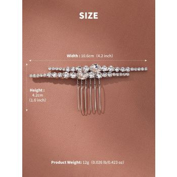 Pearl Comb Vintage Alloy Hair Comb Comb Clips Girl Hair Accessories Girl Headpiece Accessories for Women Women's