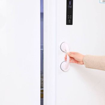 Large Glass Door and Window Handles, Bathroom Sliding Doors,cupboards, wardrobes, Suction Cups,Non-Marking Handles,Non-Perforated
