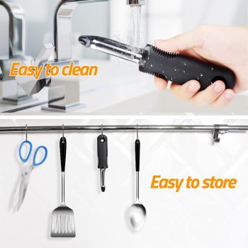 Vegetable Fruit peeler for kitchen Potato Peeler Hand Sharp Stainless Steel Peelers Good Grips Swivel Vegetable Peeler
