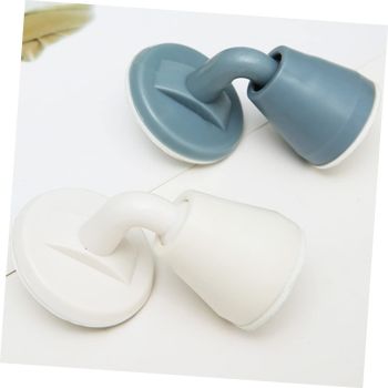 2 PCS of Silica Gel Punch Free Door Suction Door Rear Door Anti-Collision Device Household Door Mute Buffer Door Suction Bathroom