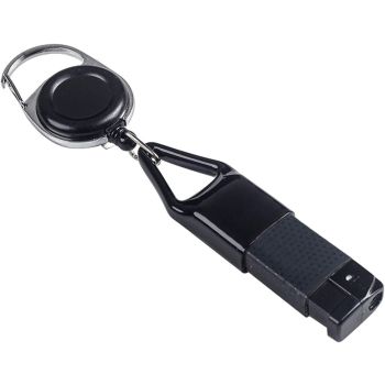 Black Retractable Lighter Leash For Men and Women 
Retractable Lighter Clip Assorted Color Lighter Holder Keychain