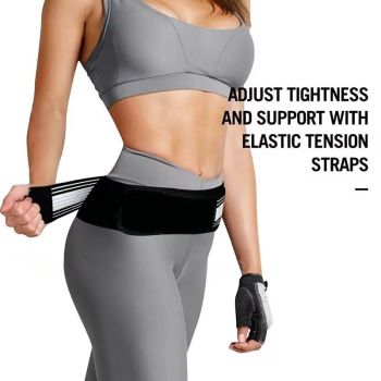 Hip Braces for Hip Pain Women Belts for Sciatica Sciatica Pelvis Lumbar Hip Pain Relief Support Belt for Women and Men (Large)
