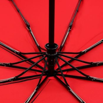 Automatic open and close 10 rib double layer Windproof Travel Umbrella Teflon coated Wind Resistant Canopy Folding parasol