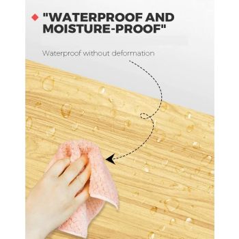 CARLA HOME 3-Tier Over Washing Machine Storage Rack Laundry Shelf Organizer for Bathroom or Toilet (White)