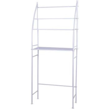 CARLA HOME 3-Tier Over Washing Machine Storage Rack for Laundry Room Space Saving, Towels, Detergent & Bathroom Essentials