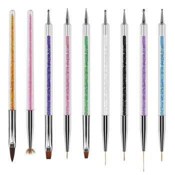 31Pcs Nail Art Brushes and Dotting Tools