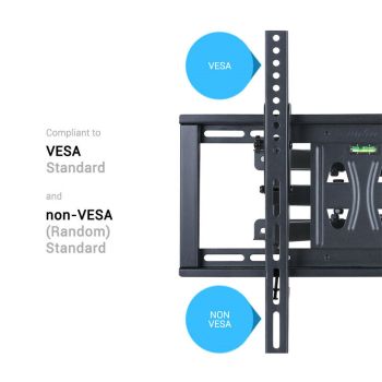 Articulating TV Wall Mount Bracket 32-56 Corner Rack Holder