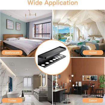 Black Space Aluminum Wall Mount Holder for Dyson Airwrap