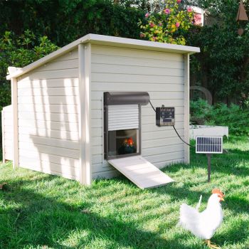 Automatic Chicken Coop Door Opener with Gate Light Sensor Remote