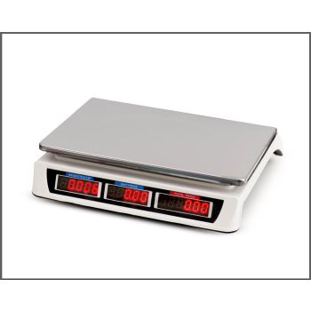 Digital Kitchen Scale Electronic 40KG 1g Increment White