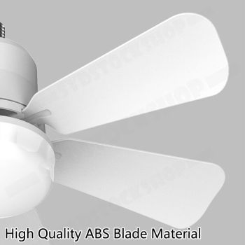 16.5 Ceiling Fan with LED Light 3-Speed Remote Control