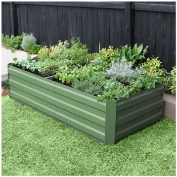 Large Garden Bed 180 x 90 x 45cm Eucalyptus