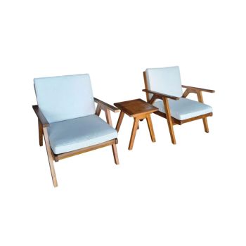 PENCIL SIDE TABLE AND SOFA ARMCHAIR