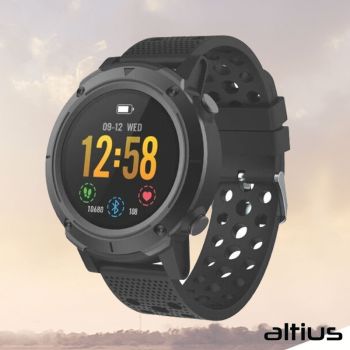 New Multi Sport GPS Smart Watch Amoled Tracking SMS Whatsapp IP68 iOS Android