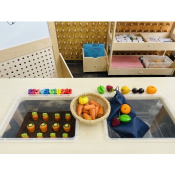 Jooyes Kids Birch Activity and Sensory Tables