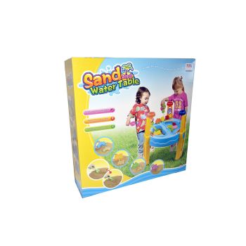 Large Children's Sand & Water Table with 24 Accessories for Play