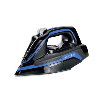 Cordless Steam Iron w/ Ceramic Soleplate, 360 degree Charging Base, Self-Cleaning