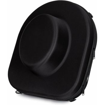 Travel Fedora Case - Universal Hat Carrier for Men & Women
