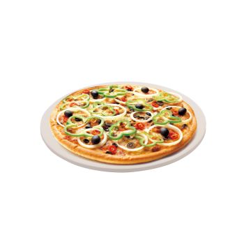 Heat-Resistant BBQ Pizza Stone - 33cm