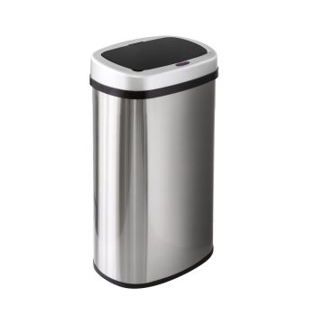 50L Stainless Steel Motion Sensor Rubbish Bin