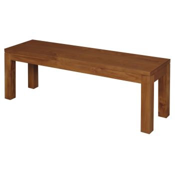 Tilda Solid Mahogany Timber Bench (Light Pecan)