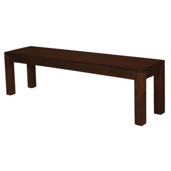 Tilda Solid Mahogany Timber Bench (Mahogany)