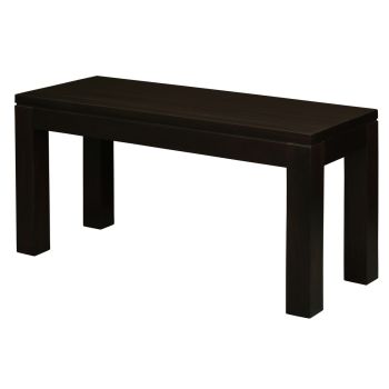 Amsterdam Solid Timber Bench 90 x 35 cm (Chocolate)