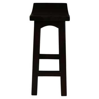 Tokyo Timber Kitchen Counter Stool (Chocolate)