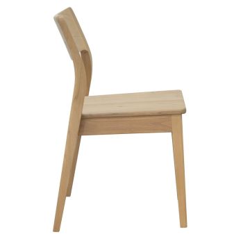 Providence Solid Oak Dining Chair - Set of 2 (Natural)