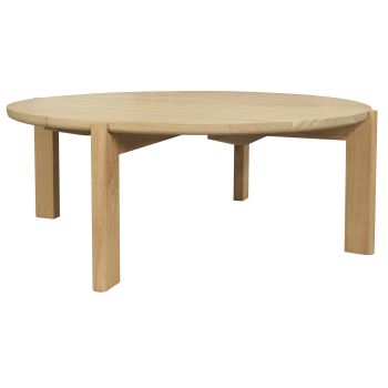 Adelle Round Coffee Table (Natural)