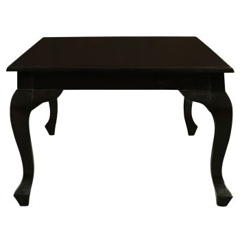 Queen Anne Coffee Table 120 x 70 cm - Chocolate