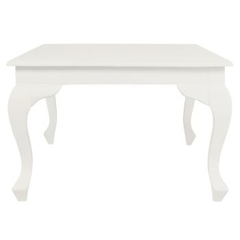 Queen Anne Coffee Table 120 x 70 cm - White