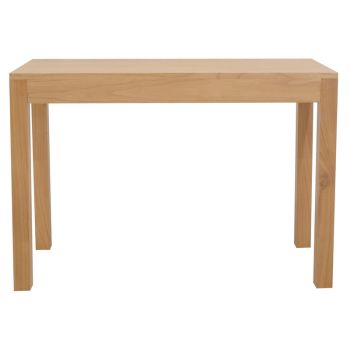 Amsterdam 2 Drawer Solid Mindi Wood Sofa Table (Natural)