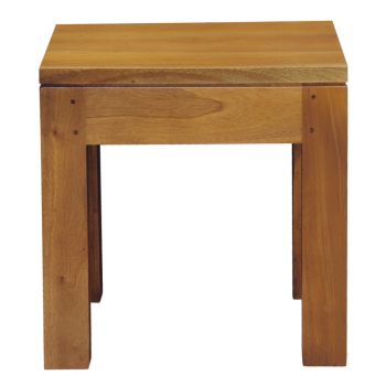 Amsterdam Solid Timber Lamp Table (Light Pecan)