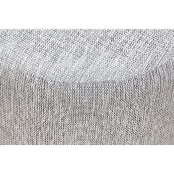 Manhattan Round Ottoman (Dark Grey)