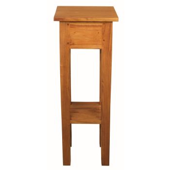 Ezra Straight Leg Plant Stand (Light Pecan)