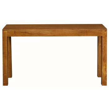 Amsterdam 2 Drawer Sofa Table (Light Pecan)