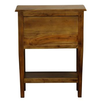 Tasmania 3 Drawer Sofa Table - Light Pecan