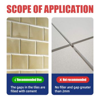 Jue Fish Tile Repair Pen Waterproof Mildew Resistant Tile Repair Pen For Bathroom Floor Crevices