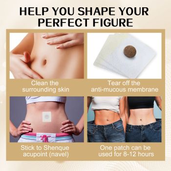 Lazy Belly Button Stick Firming Thigh Muscles Body Skin Belly Belly Slimming Stick