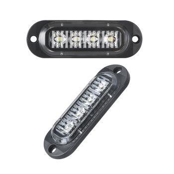 10x LED Clearance Lights Side Marker Lamp Red Amber Truck Trailer Caravan Lorry