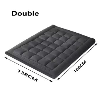 5CM Bedding Luxury Pillowtop Mattress Topper Mat Pad Antibacterial and dust mite-resistant Double:138*188cm