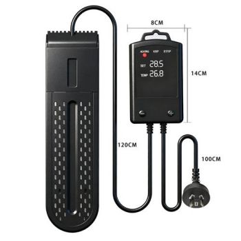 500W Submersible Aquarium Thermostat LCD Digital Display Aqua Fish Tank Water Heater